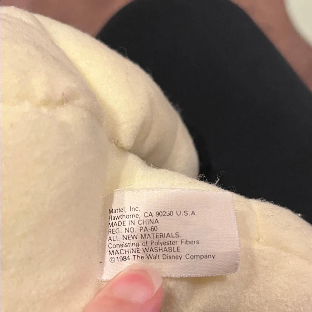 Vintage Disney baby Mickey Mouse Plush Toy